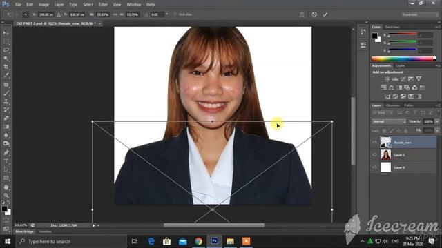 How to Retouch Skin Flawlessly using Patch tool | Photoshop CS6 смотреть онлайн
