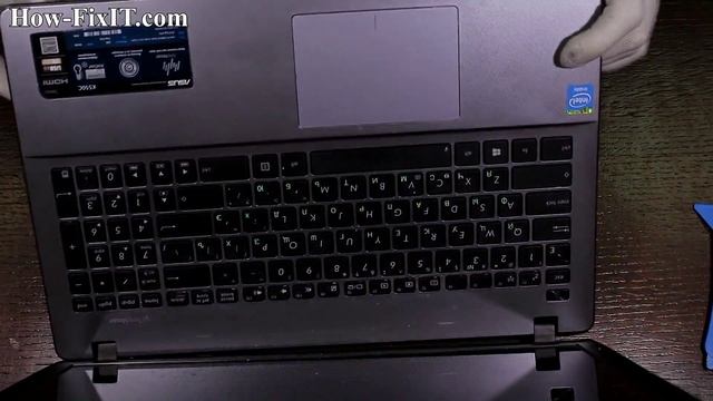 Asus K550 Series DC cable replacement, замена гнезда питания ноутбука смотреть онлайн