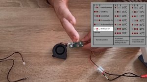 Контроллер скорости вращения вентилятора по температуре. Инструкция по настройке контроллера.