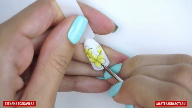 Гавайские цветы?Дизайн ногтей гель-лаками смотреть онлайн