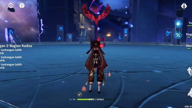 Solo Spiral Abyss 4.1! C0 Ayaka & C0 Hutao | Floor 12 - 9 Stars | Genshin Impact