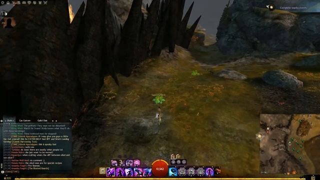 Guild Wars 2 - Cosmic Harvesting Tool and Glyph of Industry смотреть онлайн