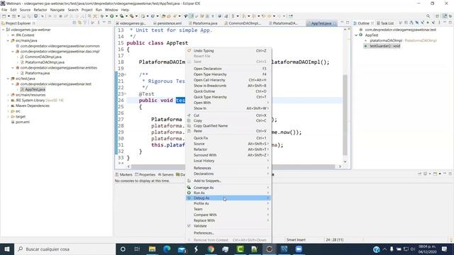 WEBINAR: JPA - Aprende A Crear Un CRUD
