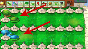 Растения против зомби Взлом. Ледяные арбузы против 9999 зомби футболистов. PVZ