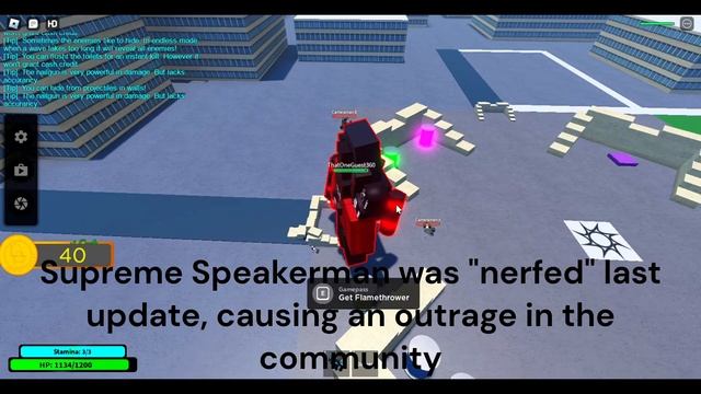 Supreme Speakerman Gamepass Review - Any Good for 75 Robux? || Skibid Toilet Siege Defense - Roblox смотреть онлайн