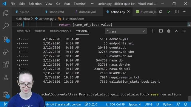 Rasa Livecoding: Dialect bot (Data validation for free form text input, Part 2) смотреть онлайн
