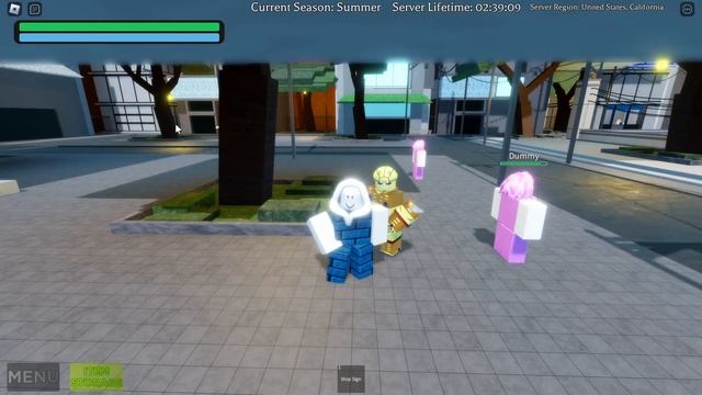 GOLD EXPERIENCE | Roblox Sakura Stand смотреть онлайн