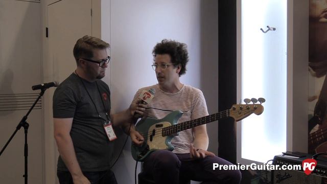 SNAMM '17 - Fender Justin Meldal-Johnsen (JMJ) Signature Mustang Bass Demo смотреть онлайн