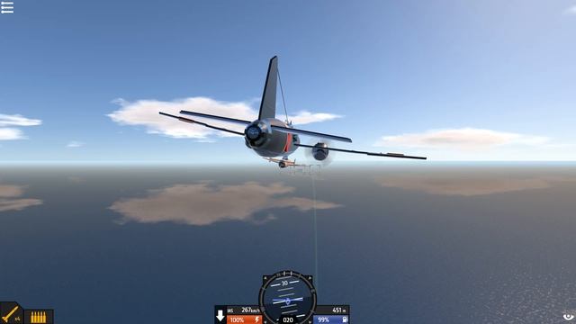 японская пилотируемая бомба Ока в SimplePlanes