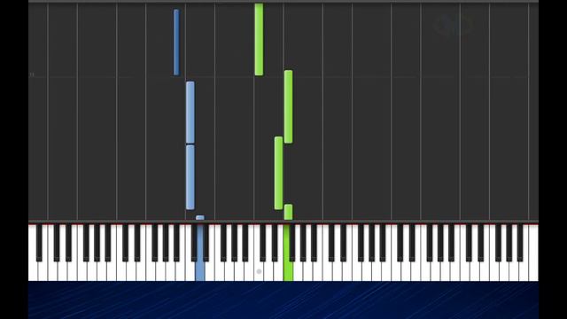 Undertale - 001: Once Upon A Time [Piano Tutorial] (Synthesia) (SLOW) смотреть онлайн