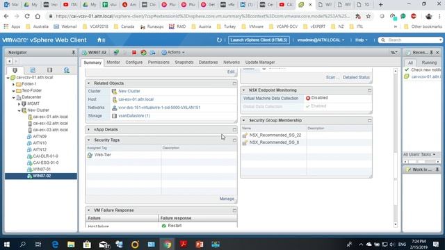 27-VMware NSX From Scratch (Lecture 27) By Eng-Mohamed Roushdy | Arabic смотреть онлайн