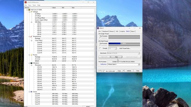 Intel Core I5 10400 Benchmark And Stress CPU - CPU-Z