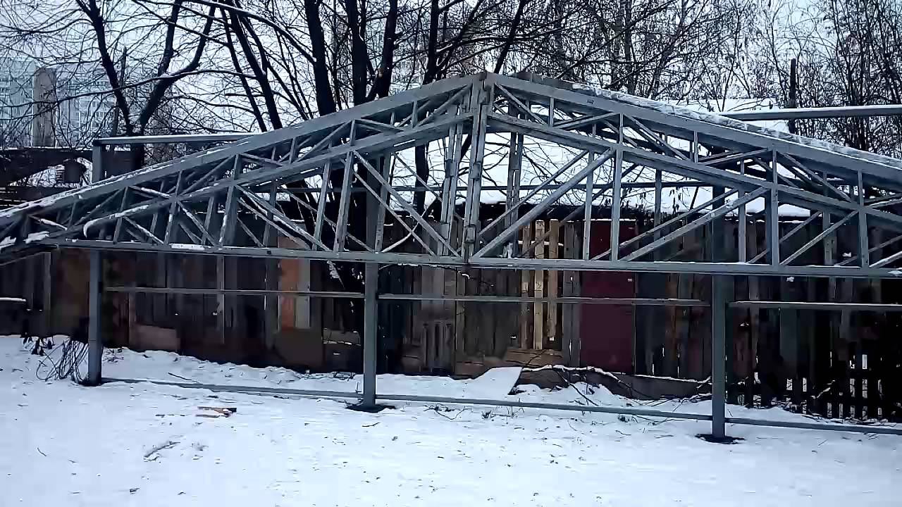 Монтаж ангара смотреть онлайн