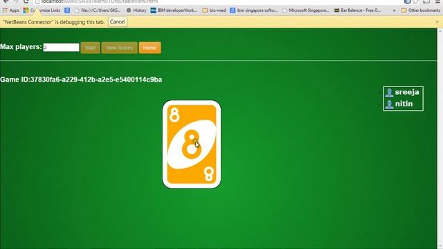 Uno Game Application смотреть онлайн