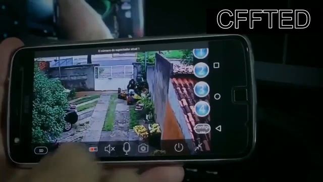 CFFTED Double Antenna Smart Wi-Fi Auto- Rotating Via Mobile Night Vision Mobile HD CCTV Wifi Camera смотреть онлайн