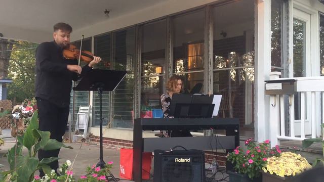 Blackbird (violin/piano) - by Becky Archibald (Test Drives in the Carport concert) смотреть онлайн