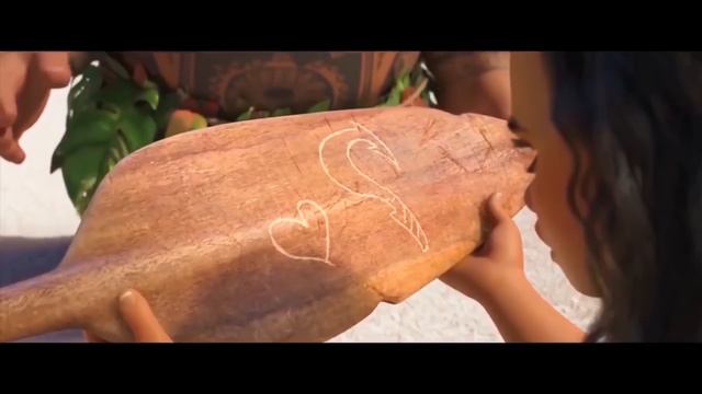 MOANA and MAUI FUNNY MOMENTS - Disney Family Movie смотреть онлайн