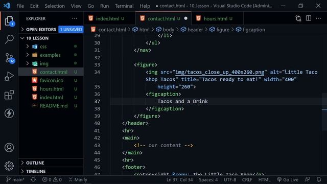 HTML5 Website Project for Beginners | First HTML Project Tutorial смотреть онлайн