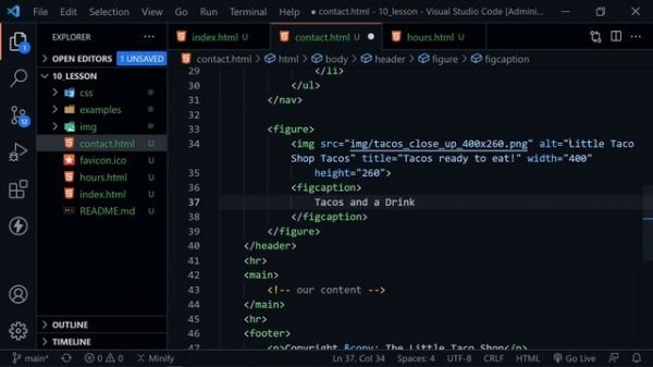 HTML5 Website Project for Beginners | First HTML Project Tutorial