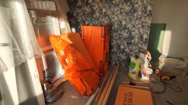 Ремонт#16 Утепляем и поднимаем пол на балконе смотреть онлайн