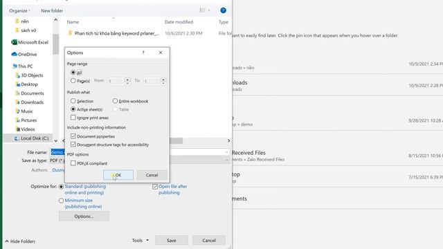 Cách lưu File, xuất File định dạng XLS, XLSX, CSV, PDF, XPS trong Excel смотреть онлайн