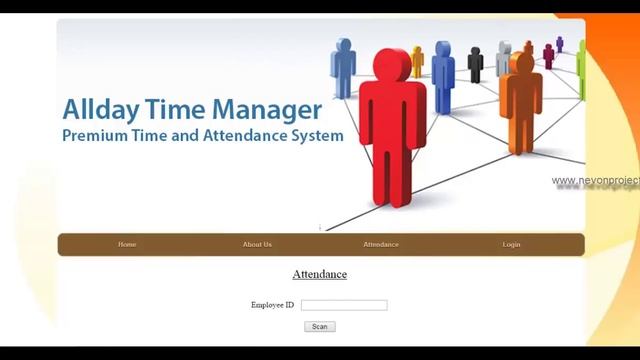 Employee Attendance System by Barcode Scan смотреть онлайн