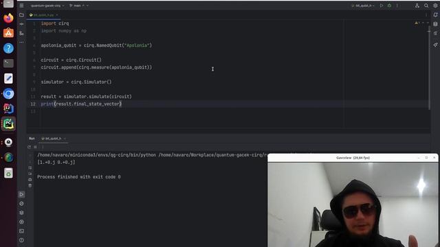 Building Quantum Random Number Generator. Quantum Computing with Cirq смотреть онлайн