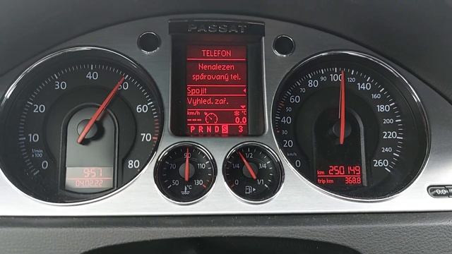 Volkswagen Passat B6 3.2 V6 FSI DSG 4Motion acceleration 0-180 km/h смотреть онлайн