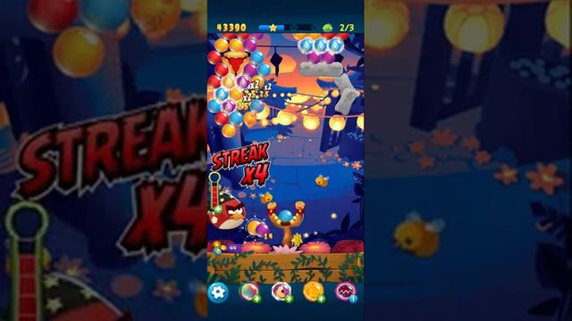 Angry Birds POP! Level 1493 with Red in his Sleepy Costume, with Win Streak смотреть онлайн