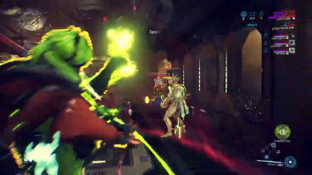Warframe - Saryn & Team VS. Defense LV1.00 (Infested) Sortie Tier 3 Mission смотреть онлайн