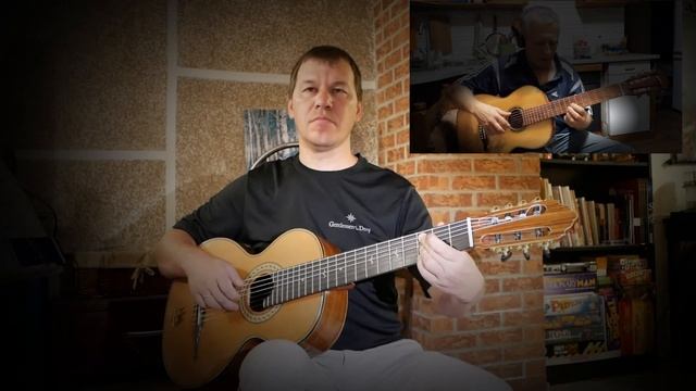 Бедная девица. Дуэт семиструнных гитар. смотреть онлайн