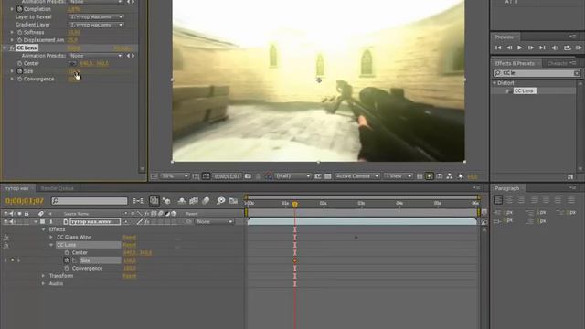 Glass wipe эффект в adobe after effects смотреть онлайн