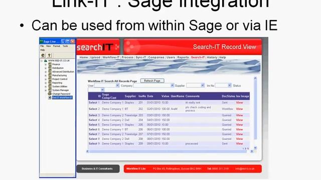 Sage 50 : Purchase Ledger Authorisation using WorkFlow-IT from Red IT Solutions Limited смотреть онлайн