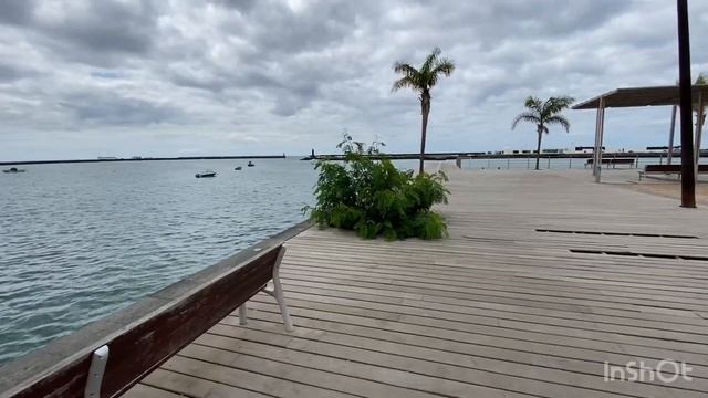 Арресифе — столица острова Лансароте . Arrecife is the capital of Lanzarote. Canary Islands смотреть онлайн