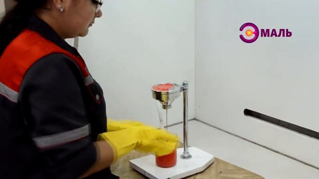 Как измерить вязкость эмали смотреть онлайн