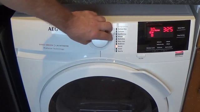 AEG 6000 Series T6DBG821N 8kg Condenser Tumble Drier. Review