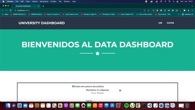 Data Dashboard Graphics using PHP, MYSQL, JS, HTML (Backend and Frontend) смотреть онлайн