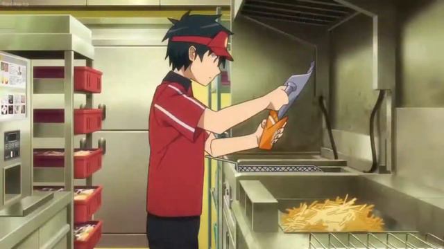 смешные моменты из аниме сатана на подработке смотреть онлайн