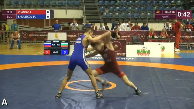 Aleksei VLASOV (RUS) - Petar Borisov SHULEKOV (BUL).mp4 смотреть онлайн