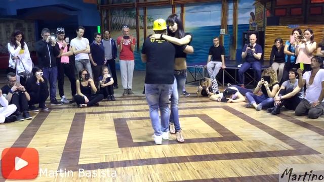 Edo and Denise musicality kizomba dance @ ROME FUSION 2016 смотреть онлайн