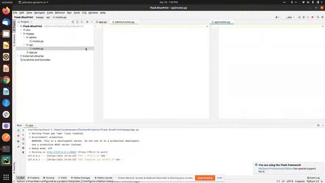 Flask Blueprint смотреть онлайн