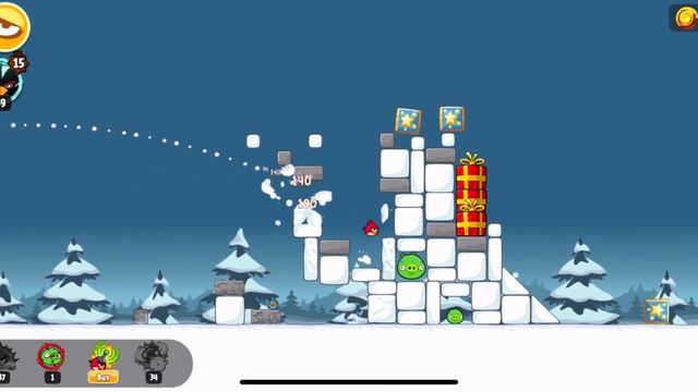 Angry Birds Seasons Greetings 3 смотреть онлайн
