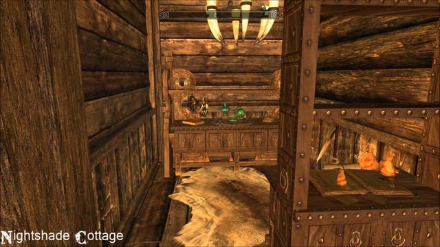Nightshade Cottage - Skyrim House Mod смотреть онлайн