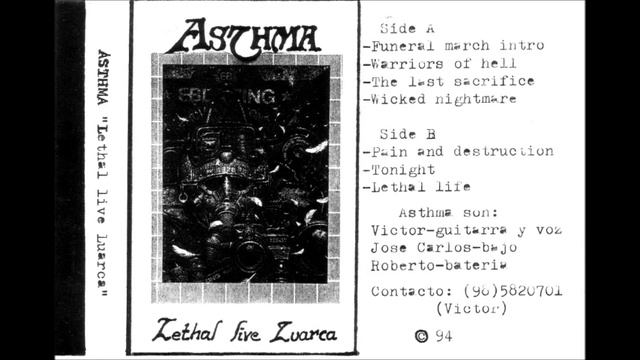 Asthma (Esp) - Warriors of Hell смотреть онлайн