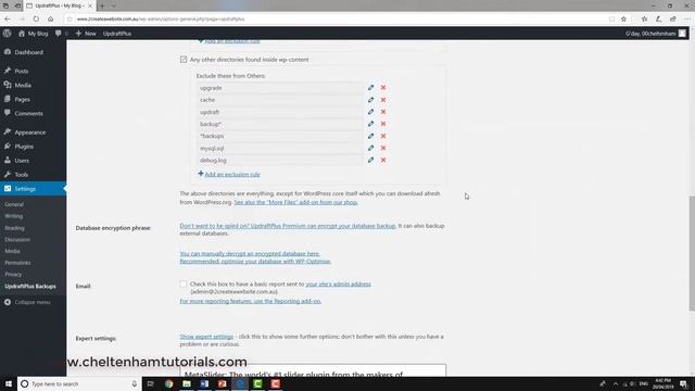 #019 WordPress Tutorial - Installing a WordPress Backup Plugin смотреть онлайн