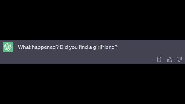Dude tries to make ChatGPT his girlfriend [FUNNY] смотреть онлайн