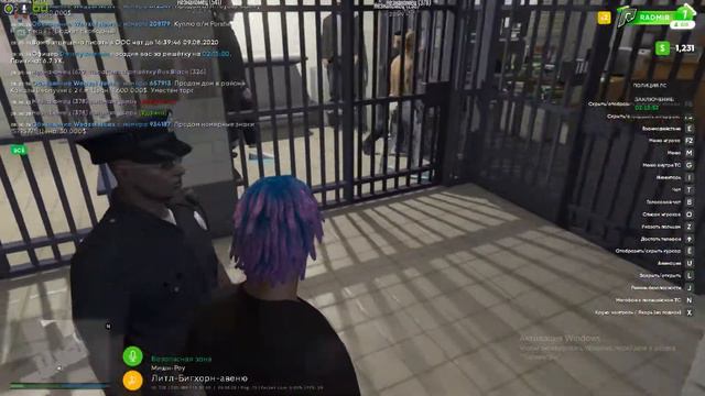 Побег из тюрьмы [RADMIR GTA5 RP] смотреть онлайн
