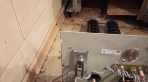 Напольный газовый котёл Вулкан. Замена автоматики.