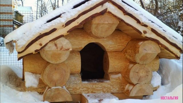 Почему делали собачьи будки из сруба?