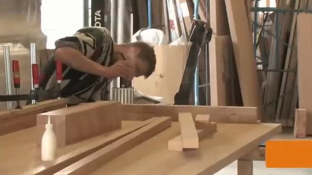 Herstellung Eines 5 Meter Langen Massivholztisches Bei MÖBEL EINS